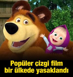 Maşa ile Koca Ayı, Ukrayna'da yasaklandı
