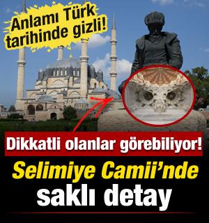 Selimiye Camii&rsquo;ndeki gizli detay! Baykuşu sadece dikkatli olanlar g&ouml;rebiliyor