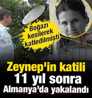 Tekirdağ'da 11 yıl &ouml;nce &ouml;ld&uuml;r&uuml;len Zeynep'in katili Almanya'da yakalandı