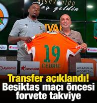 Transfer a&ccedil;ıklandı! Beşiktaş ma&ccedil;ı &ouml;ncesi forvete takviye