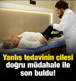 Yanlış tedavinin 8 aylık &ccedil;ilesi doğru m&uuml;dahale ile son buldu