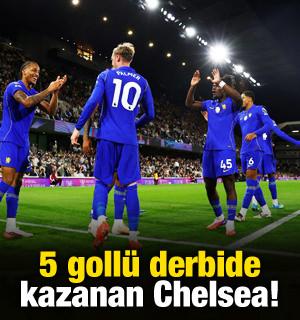 5 goll&uuml; nefes kesen derbide kazanan Chelsea!