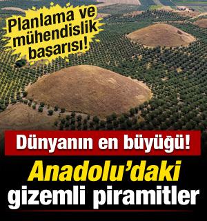 Anadolu&rsquo;daki esrarengiz piramitler: Manisa&rsquo;daki Bintepeler T&uuml;m&uuml;l&uuml;sleri tarihe ışık tutuyor