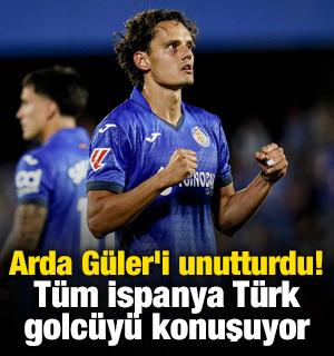 Arda G&uuml;ler'i unutturdu! T&uuml;m İspanya T&uuml;rk golc&uuml;y&uuml; konuşuyor