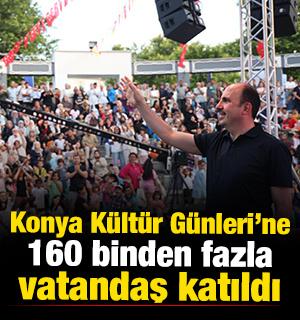 Başkan Altay'dan, Konya K&uuml;lt&uuml;r G&uuml;nleri'ne katılan vatandaşlara teşekk&uuml;r 