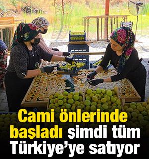 Cami &ouml;nlerinde başladı şimdi t&uuml;m T&uuml;rkiye'ye satıyor