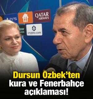 Dursun &Ouml;zbek'ten kura, Fenerbah&ccedil;e ve transfer a&ccedil;ıklaması! 
