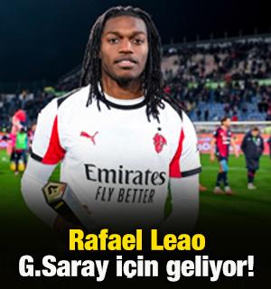 Galatasaray'da mutlu son! Rafael Leao bug&uuml;n İstanbul'a geliyor