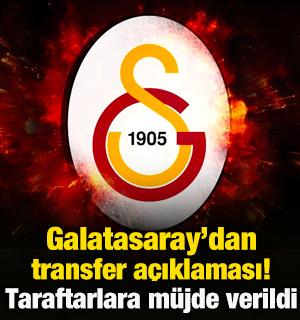 Galatasaray'dan transfer a&ccedil;ıklaması geldi! Taraftarlara m&uuml;jde verildi