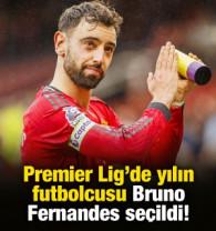 İngiltere'de yılın futbolcusu Bruno Fernandes!