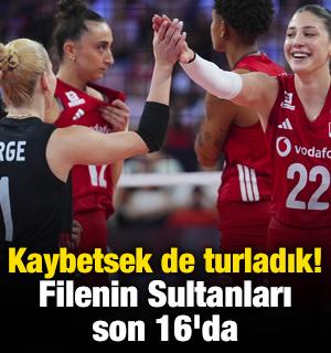 Kaybetsek de turladık! Filenin Sultanları son 16'da