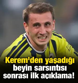 Kerem'den yaşadığı beyin sarsıntısı sonrası ilk a&ccedil;ıklama! 
