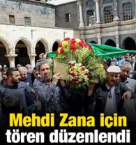Mehdi Zana i&ccedil;in t&ouml;ren d&uuml;zenlendi