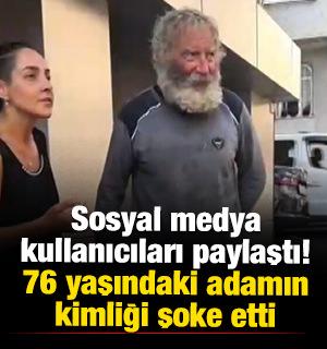 Sosyal medya kullanıcıları paylaştı! 76 yaşındaki adamın kimliği şoke etti 
