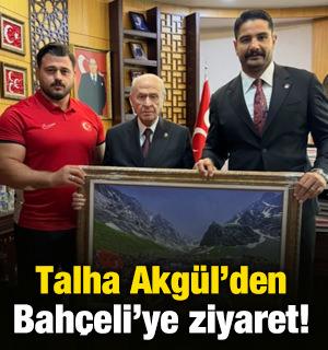 Taha Akg&uuml;l'den Devlet Bah&ccedil;eli'ye ziyaret!