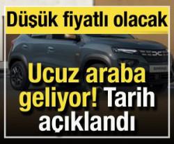 T&uuml;rkiye'ye ucuz otomobil geliyor: Tarih a&ccedil;ıklandı! İşte, &ouml;zellikleri...