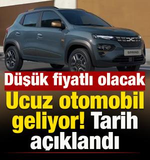T&uuml;rkiye'ye ucuz otomobil geliyor: Tarih a&ccedil;ıklandı! İşte, &ouml;zellikleri...
