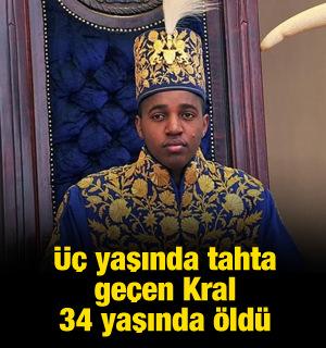 &Uuml;&ccedil; yaşında tahta &ccedil;ıkan Kral, 34 yaşında &ouml;ld&uuml;