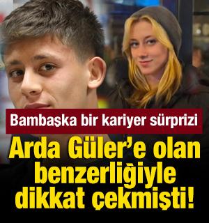 Arda G&uuml;ler'e benzerliği ile dikkat &ccedil;ekmişti!