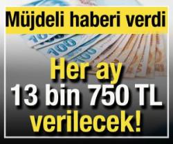 Aylık 13 bin 750 TL verilecek: Başvurular başladı! Tek bir şart var
