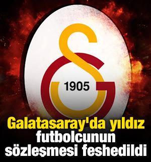 Galatasaray'da yıldız futbolcunun s&ouml;zleşmesi feshedildi