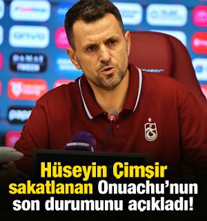H&uuml;seyin Cimşir'den Onuachu i&ccedil;in sakatlık a&ccedil;ıklaması!