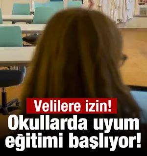 Okullarda uyum eğitimi başlıyor! Kamu &ccedil;alışanı velilere izin