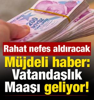 Vatandaşlık maaşı geliyor: 2027'de başlıyor! Rahat nefes aldıracak