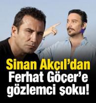 Sinan Ak&ccedil;ıl'dan Ferhat G&ouml;&ccedil;er'e g&ouml;zlemci şoku!