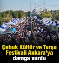 18.'si d&uuml;zenlenen &Ccedil;ubuk K&uuml;lt&uuml;r ve Turşu Festivali Ankara'ya damga vurdu