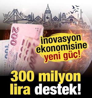 300 milyon lira destek! İnovasyon ekonomisine g&uuml;&ccedil; katacak!