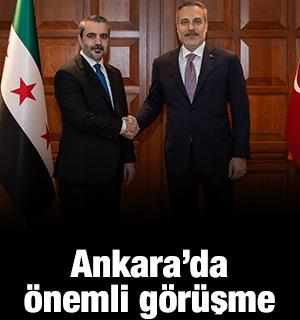 Bakan Fidan, Suriyeli mevkidaşıyla g&ouml;r&uuml;şt&uuml;