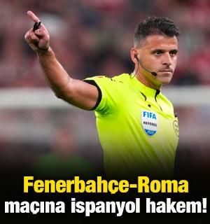 Fenerbah&ccedil;e-Roma ma&ccedil;ının hakemi belli oldu!