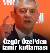 &Ouml;zg&uuml;r &Ouml;zel'den İzmir kutlaması