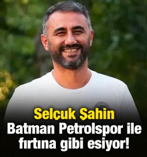Sel&ccedil;uk Şahin takımı Batman Petrolspor ile fırtına gibi!