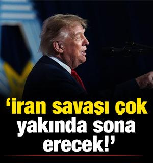 Son dakika... Trump: İran savaşı &ccedil;ok yakında sona erecek 