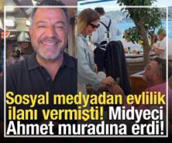  Sosyal medya fenomeni Midyeci Ahmet evleneceğini duyurdu!