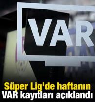 S&uuml;per Lig'de 4. haftanın VAR kayıtları a&ccedil;ıklandı