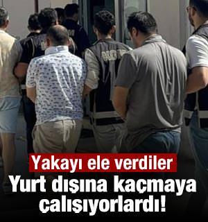Yurt dışına ka&ccedil;maya &ccedil;alışıyorlardı! Yakayı ele verdiler