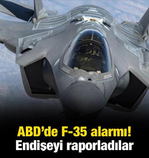 ABD'de F-35 alarmı! Endişeyi raporladılar