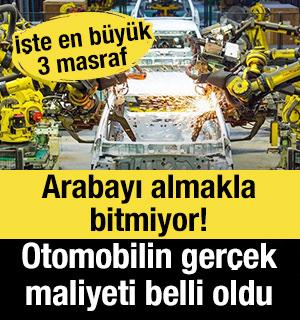 Arabayı almakla bitmiyor! Otomobilin ger&ccedil;ek maliyeti belli oldu:  İşte en b&uuml;y&uuml;k 3 masraf 