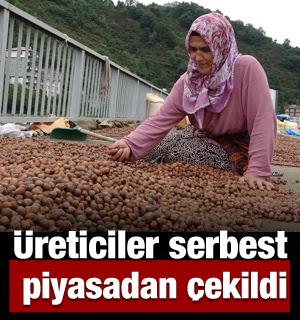 Fındık &uuml;reticisi serbest piyasadan &ccedil;ekilip TMO&rsquo;ya y&ouml;neldi