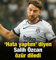 'Hata yaptım' diyen Salih &Ouml;zcan faturayı kendine kesti!