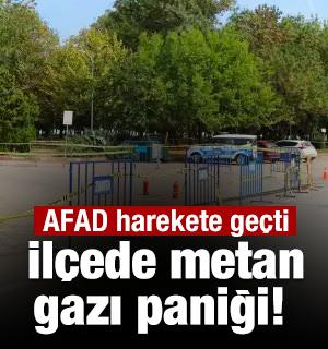 İl&ccedil;ede metan gazı paniği! AFAD harekete ge&ccedil;ti