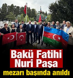 Kafkas İslam Ordusu Komutanı Nuri Paşa, mezarı başında anıldı