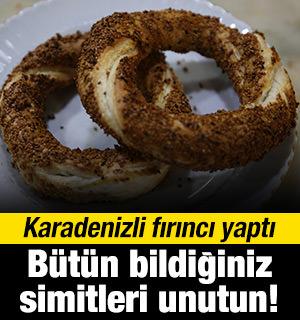 Ordu'da yeni trend: Hamsili simit