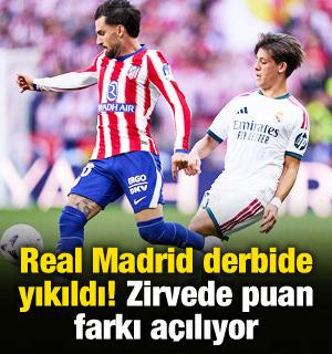 Real Madrid derbide yıkıldı! Zirvede fark a&ccedil;ılıyor