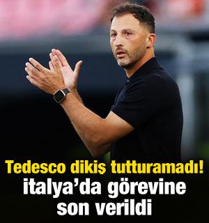 Tedesco dikiş tutturamadı! Serie A ekibi yollarını ayırdı
