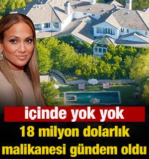 18 milyon dolarlık malikanesi g&uuml;ndem oldu