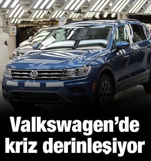 Valkswagen'de kriz derinleşiyor